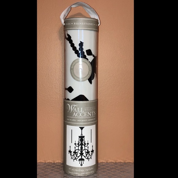 Wall Decor Chandelier Wall Decal W Rhinestones Poshmark